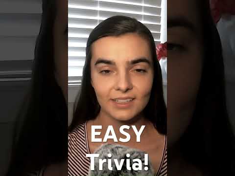 ASMR POP QUIZ! 5 General Knowledge Questions