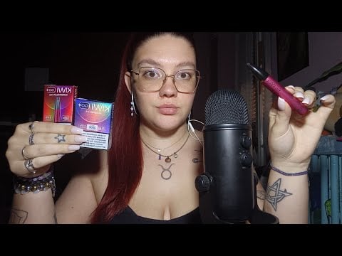 UNBOXING MY NEW KIWI GO PLUS (Tapping, Vape, Smoking) 😴💜 | ASMR ITA
