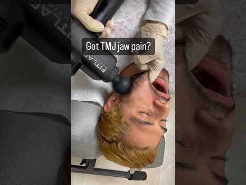 Got TMJ Jaw Pain 👀 #jawpain #shorts #youtubeshorts #tiktok #chiropractic