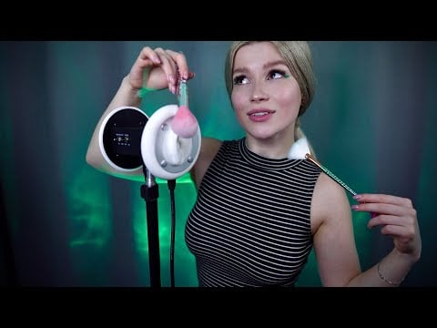 ASMR pure relaxation for your ears ✨ 3Dio binaural triggers, brushing, tapping, breathing for sleep