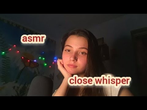 АСМР| близкий шепот| звуки рта| болталка| ASMR| close whisper |