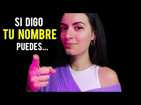 ASMR español SI DIGO TU NOMBRE.... PUEDES DORMIR! pt.3