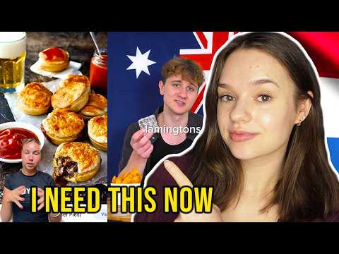 European Reacts to Australia’s Most Iconic Foods 🇦🇺