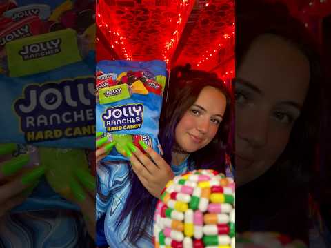 ASMR jolly ranchers toy tapping 🍬 #jollyranchers #fivebelow #tapping #satisfying #sleepsounds