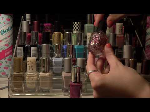 No Talking ASMR - Sorting Nail Polish Collection