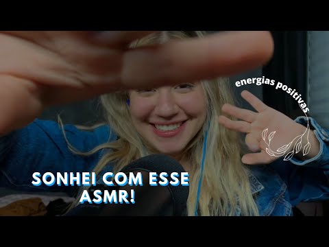 ASMR TE ENVIANDO ENERGIAS BOAS PARA TER UMA SEMANA INCRÍVEL