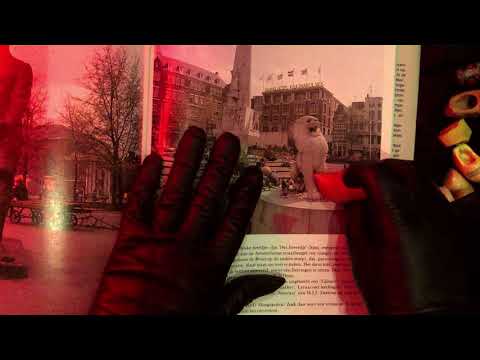 LEATHER GLOVES ✋ Wander in Amsterdam🌹👄🎧  [[ASMR]]