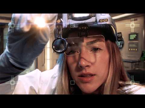 ASMR Recalibrating your face 🔄 FUTURISTIC Sci-Fi Medical Examination