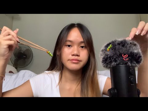 ASMR bug searching and plucking 🐜