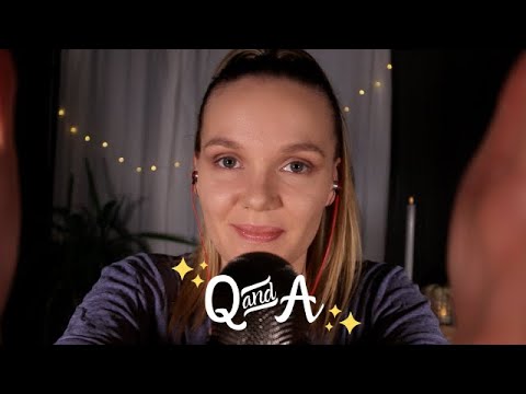 ✨ASMR Q&A✨ - Svarar på era frågor 🥰