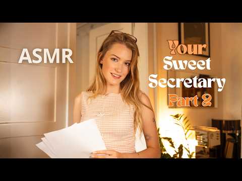 ASMR Series ❤️ Your New Secretary - Comforts You 💼  - S1E2