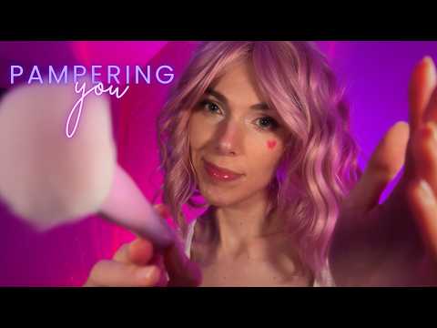ASMR Pampering You in Pink for Valentine's Day 💖 Personal Attention
