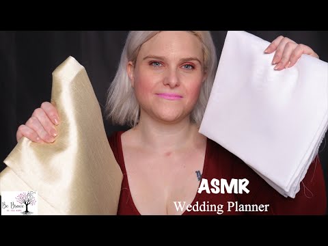 ASMR Wedding Planner Roleplay: Sketching Your Bouquet & Choosing Fabrics