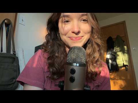ASMR Rambling About Music & Films (w/ hand sounds)