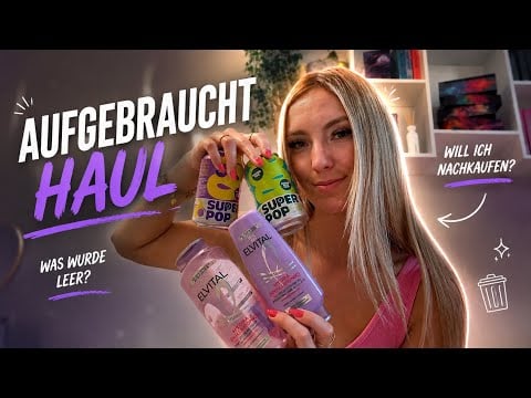 ASMR | AUFGEBRAUCHT - was habe ich alles verbraucht?👀 german/deutsch