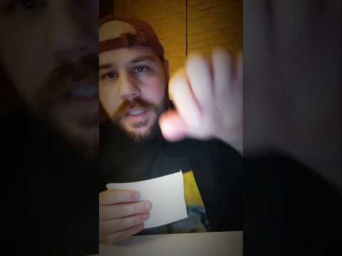 Weird dude does fast paced ASMR