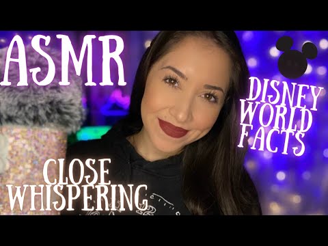 ASMR • Disney World Facts Asmr facts • Whisper ramble Asmr