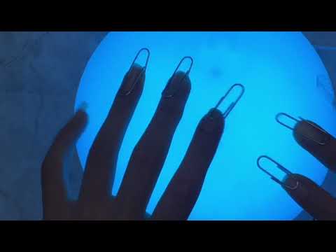 ASMR night lamp tapping 💕🌙