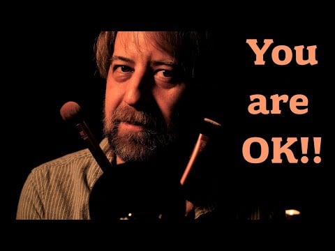 ASMR ANXIETY RELIEF Mic Brushing - affirmations, tingles