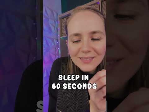 Fall Asleep in 60 Seconds #asmr #shorts