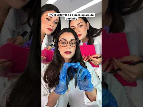 POV: você foi na ginecologista do postinho #asmr #asmrbrasil #asmrsounds #humor