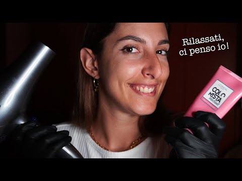 RILASSATI DALLA PARRUCCHIERA 💕 ASMR ITA