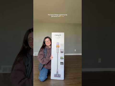 Your girl has joined the Dyson club🤭 #dyson #dysonv15 #vaccum #cleaning