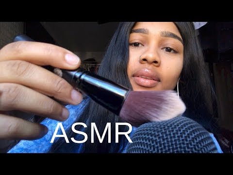 ASMR- Repeating "It's Okay" (MIC BRUSHING) *calming and comforting* 😌