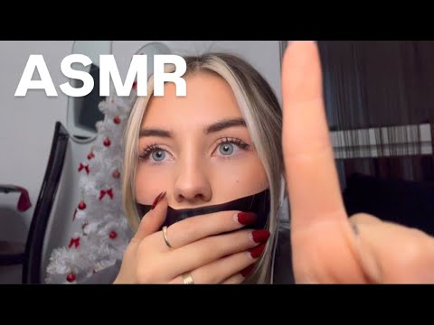 5 Minutes of Intense Mouth Covering Sounds 🤫 Duct Tape ASMR Custom Experience [German]