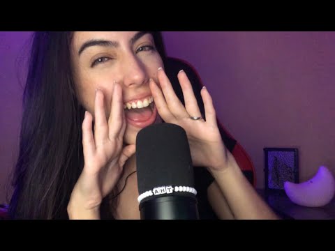 ASMR- +20 MIN. DE SONS DE BOCA E TOQUE NA TELA