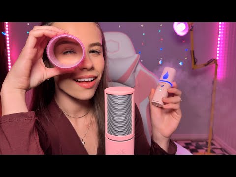 ASMR O ROSA É A NOVA COR DO RELAXAMENTO (garantido arrepios imediatos)