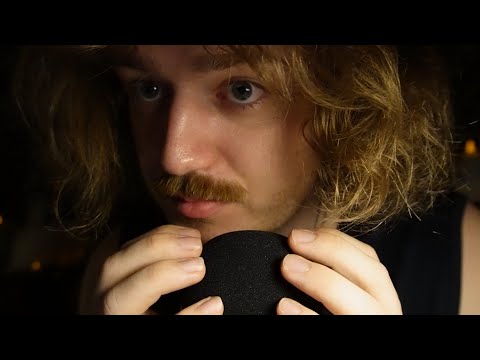 ASMR Crisp Mouth Sounds & Gentle Mic Scratching as well as a bit of Inaudible Whispers and Rambles