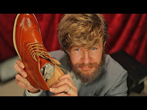 [ASMR] The MOST realistic Shoe Fitting Ever (Personal) 👞🥾