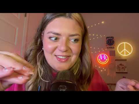 ASMR- Fast & Aggressive Mouth Sounds + Random Trigger Assortment (LOUD) 🩷🌸💐🎀💄🧞‍♀️💘🌷🧞‍♀️