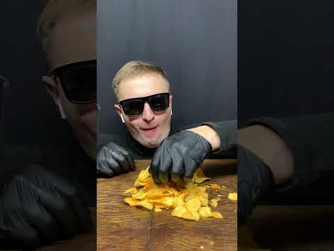 ASMR 4 Flavors Potato Chips (No Talking) EXTREME CRUNCHY #shorts