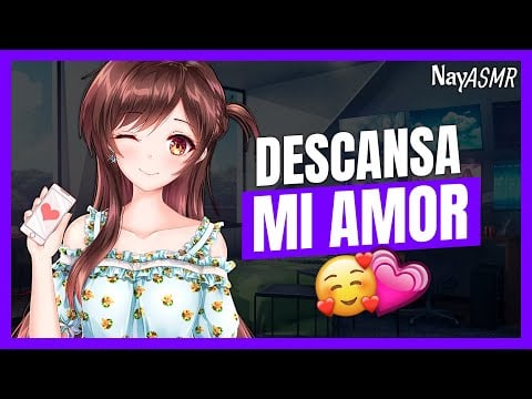 |ASMR| Tu NOVIA te AYUDA a DORMIR 💤 - ASMR CHICA - ASMR en ESPAÑOL - ASMR NOVIA - NayASMR