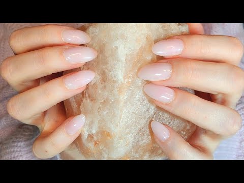 ASMR Salt Rock Scratching | No Talking | Lo-fi