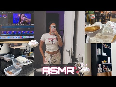 ASMR VLOG ★ UM DIA COMIGO 🌸 | rotina, mercado, passeio…