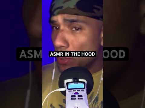 ASMR IN THE HOOD #asmr #shorts #funny #funnyshorts #fyp #funnyvideo