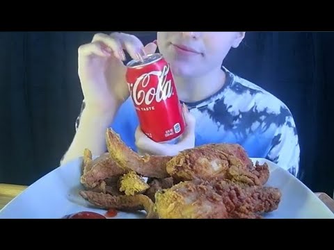 FRIED CHICKEN MUKBANG ASMR