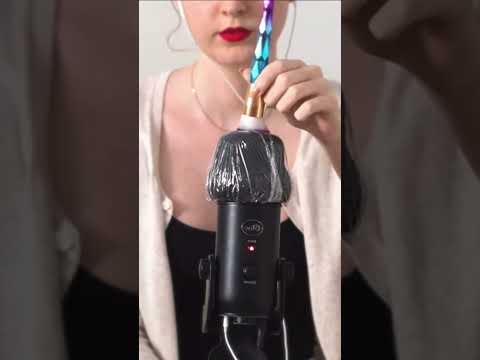 ASMR crinkles & brushing & tingles… #asmr #asmrsounds #asmrvideo