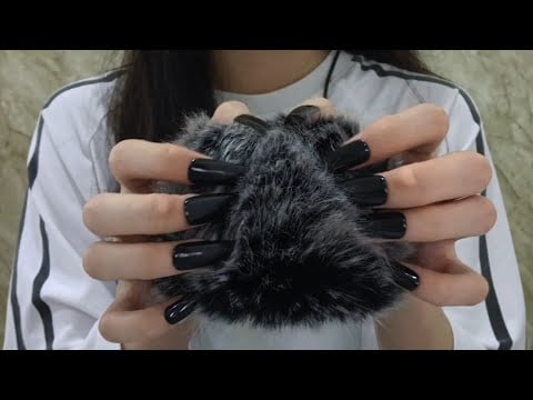 ASMR  Fluffy Head Massage