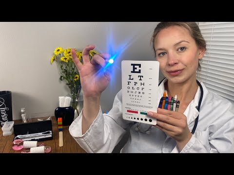 ASMR Cranial Nerve Exam – Personal Attention, Soft Spoken Medical Roleplay