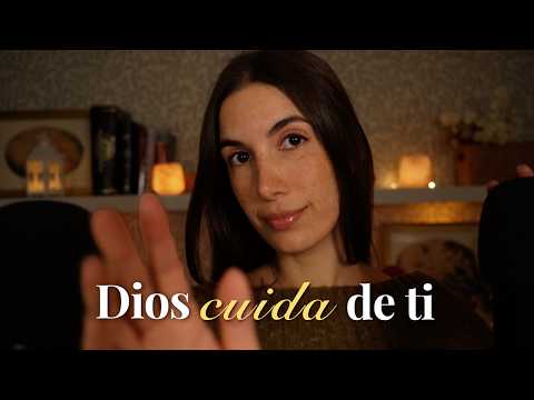 ASMR Cristiano 🤍 Si No Puedes Dormir, Dios Cuida de Ti | Oración, Lectura y Atención Personal