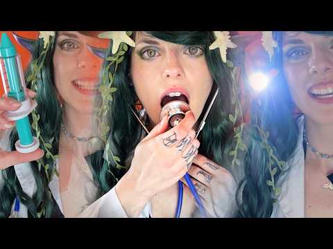 ASMR Roleplay | POV Dolphin with a Toothache | Kelpy Medical Examination (pen clipboard, pen light)