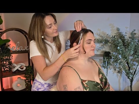 ASMR Perfectionist Low Bun Slick Back Clean Girl Hairstyle With Waxing & Mini Combing
