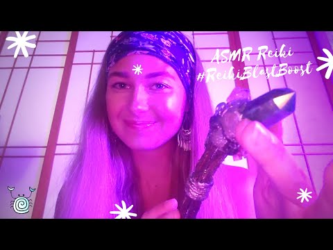 [ASMR] Reiki Master Healing Fast Tune-Up Session | Reiki for Motivation | #ReikiBlastBoost 💪💙Ep. 9💙💪