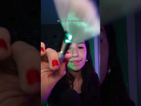 ASMR | Sonidos relajantes mientras te limpio la carita 😊#ASMR #relax #personalatention