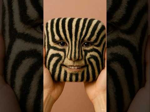 POV : Furry Geometrics Uncanny ASMR... #ai #satisfying #aivideo #creepy