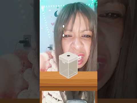 asmr coloque o cotonete no pote #shortvideo